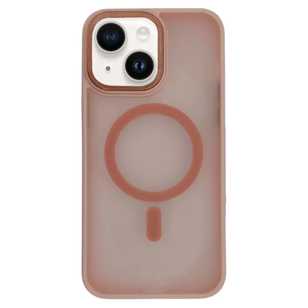 iPhone 15 Plus/iPhone 14 Plus MagSafe Cam Smoke Twotone Eco Pink